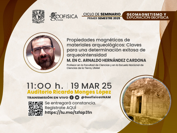 Seminarios de Geomagnetismo del Instituto de Geofísica, UNAM