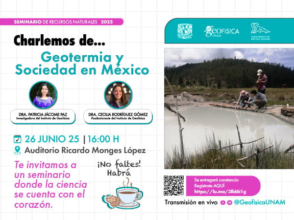 Seminario del Departamento de Recursos Naturales del Instituto de Geofísica de la UNAM
