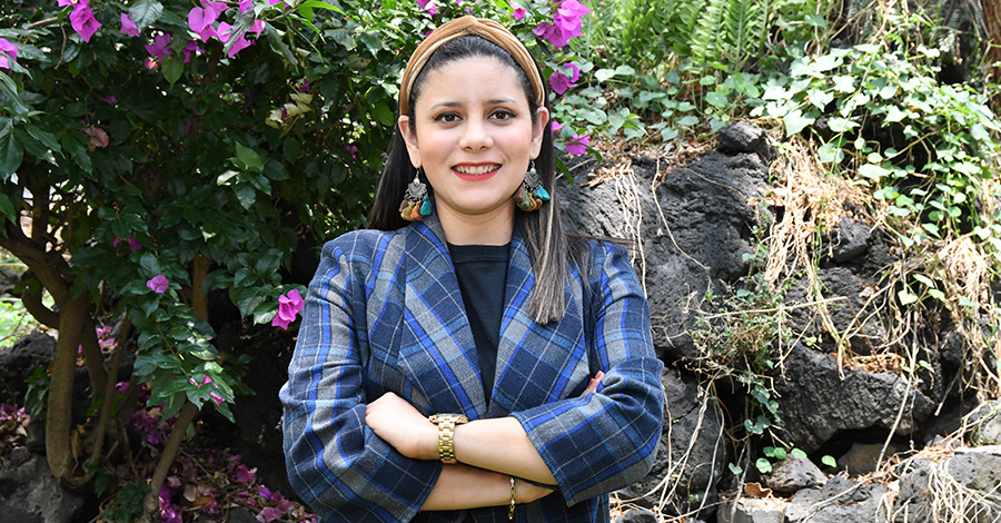 Lic. Jaqueline Castellanos, Instituto de Geofísica de la UNAM