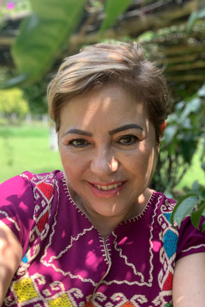 Lic. Claudia N. Menéndez Gudiel, Coordinadora de Vinculación del Instituto de Geofísica de la UNAM