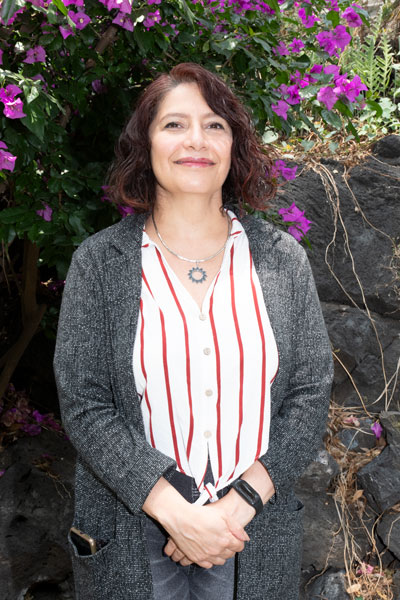 Mtra. Maricarmen Hernández Cervantes, Coordinadora de Planeación del Instituto de Geofísica de la UNAM